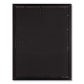 DAX Black Solid Wood Poster Frames with Plastic Window, Wide Profile, 18 x 24