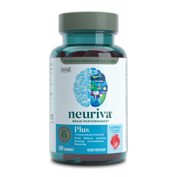 Neuriva Brain Performance Plus Gummies, 50 Count