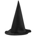 Spooktacular Creations Halloween Black Witch Hat Soft Satin Costume Accessory by Deal US