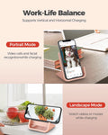 Yuwiss Wireless Charging Stand Cordless Charger 10/7.5/5W Iphone 14 13 12/12 /11