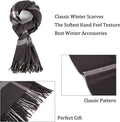 Viamulion Beautiful Winter Scarf Elegant Collection Warm Solid Plaid by Vanessa Jane