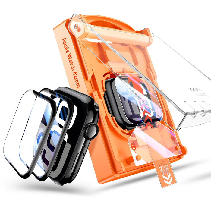 Tensea Apple Watch Series 10 Screen Protector Soft Film 2Pack 46mm 42mm by Deal US