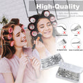 Duck Bill Hair Clips 42 Pack — Metal Styling Duckbill Clips Set for Women with C