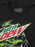 Mountain Dew Racecar T-Shirt - Black by Tee Luv