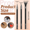 Prasacco 12 Pcs Plastic Scraper Tool Multi-Purpose Pen-Shaped Black by Deal US