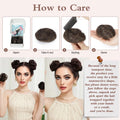 BOGSEA Space Buns Hair Pieces 2PCS Mini Claw Clip 27/613# Color by Deal US