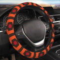 Overlook Hotel Carpet Steering Wheel Cover Universal 15 inch Black by Deal US