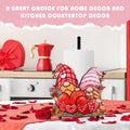 YLOLUL Valentine's Day Metal Paper Towel Holder Large Countertop Stand by Deal US