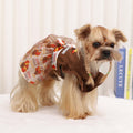 Sebaoyu Thanksgiving Dog Dress Brown Small Size by Deal US