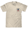 USPS United States Postal Service Mail Eagle T-Shirt - Cream