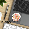 TATAHOS Overstimulated Moms Club Vinyl Stickers 3"x2.8" 3Pcs Waterproof by Deal US