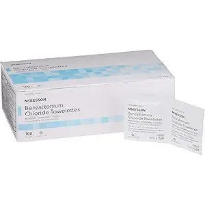 Mckesson Benzalkonium Choloriade Towelettes by Pasteur Pharmacy