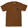 Coors Banquet Rodeo Bull Beer Front and Back T-Shirt by Tee Luv
