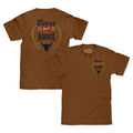 Coors Banquet Rodeo Bull Beer Front and Back T-Shirt by Tee Luv