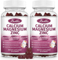Calcium Magnesium Zinc Gummies with Magnesium Glycinate 200mg by Vanessa Jane