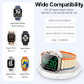 Charger Foldable Magnetic Charging Dock, Wireless Fast Watch Charger