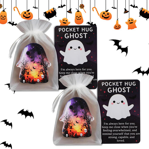 Generic Ghost Pocket Cards Halloween Comfort Black Inspirational Card A by Deal US