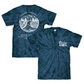 Coors Banquet Beer Logo T-Shirt - Navy Spider Tie Dye by Tee Luv