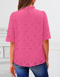 BETTE BOUTIK Womens Flowy Summer Tunic Top Bright Pink Size XL by Deal US