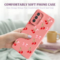 Case Compatible with Samsung Galaxy A36 5G, Cute Pretty Print Protective Silicon