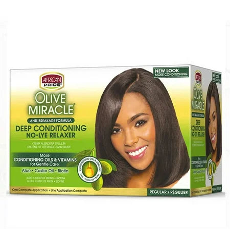 African Pride Hair Conditioner and Relaxer Kit, Regular, 1 Ounce by Pasteur Pharmacy