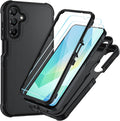 Shockproof Case for Samsung Galaxy A16 5G with Screen Protector Black by Merch Section