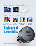 Anker <b>PowerDrive III</b> Duo USB-C Car Charger by Anker