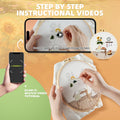 4 Pack Beginner Embroidery Kits DIY Starter Kit w Hoop Threads Tools by Deal US