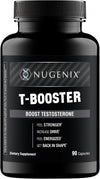 Nugenix T-Boost Free Testosterone Booster for Men, 90 Capsules