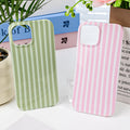 with iPhone 15 Case,Cute Aesthetic Striped Pattern Cover for Women Gi