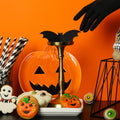 LemonRoad Halloween Ceramic Pumpkin Candy Dishes 7.87'' Orange 4 Pcs by Deal US