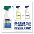 Comet Disinfecting Cleaner with Bleach, 32 oz, Plastic Spray Bottle, Fresh Scent, 8/Carton