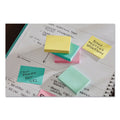 Post-it Original Pads in Beachside Cafe Collection Colors, 1.38" x 1.88", 100 Sheets/Pad, 12 Pads/Pack