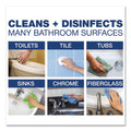 Comet Disinfecting-Sanitizing Bathroom Cleaner, 32 oz Trigger Spray Bottle, 6/Carton