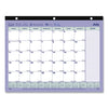 Brownline Academic 13-Month Desk Pad Calendar, 11 x 8.5, Black Binding, 13-Month (July to July): 2022 to 2023