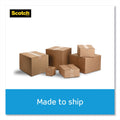 Scotch 3850 Heavy-Duty Packaging Tape, 3" Core, 1.88" x 54.6 yds, Clear, 6/Pack