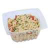 World Centric PLA Rectangular Deli Containers, 16 oz, 4.8 x 5.9 x 2.8, Clear, Plastic, 900/Carton