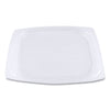 World Centric PLA Rectangular Deli Container Lids, 4.8 x 5.9 x 0.3, Clear, Plastic, 900/Carton