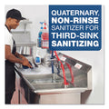 Clean Quick Broad Range Quaternary Sanitizer, Sweet Scent, 1 gal Bottle, 3/Carton