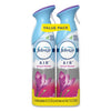 Febreze AIR, Spring and Renewal, 8.8 oz Aerosol Spray, 2/Pack, 6 Pack/Carton