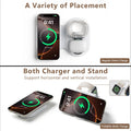 Wireless Mag-Safe Fast Charging Station,Magnetic 3 in 1 Charg