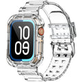 Band for Apple Watch 38mm 40mm 41mm Jelly Crystal Bumper Case Band for Wom