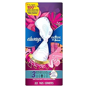 ALWAYS RADIANT PA 12X10 OVN SZ 4 by Pasteur Pharmacy