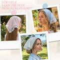 Shudyear Women Lace Head Scarf Bandana - 3 Pack Boho Floral Triangle Headband, Summer Beach Hair Accessories Headscarves for Women Girls