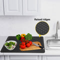 TWIZIUAO Electric Stove Cover Mat Heat Resistant Silicone Black 36x21 by Deal US