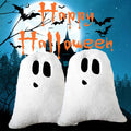 WSARZAHE Halloween Ghost Decorative Throw Pillow Flannel 11.76x7.8 Inch by Deal US