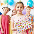 LCY WEDSHI Birthday Wrapping Paper 12pcs 20x29in Multicolor Birthday Theme by Deal US