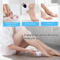 for Feet 2 Pack 1200mAh Rechargeable Foot Care Pedicure Tool with