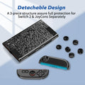 HEYSTOP Switch 2 Protective Case with Screen Protector Transparent Cover by Deal US