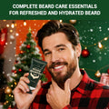 Rinse & Robust Advent Beauty Calendar 2025 Beard Care Kit 24 Days Red by Deal US